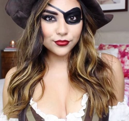 Cartoon-Piraten-Make-up