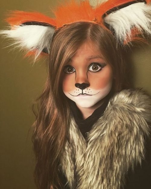 maquillage pour enfants renard