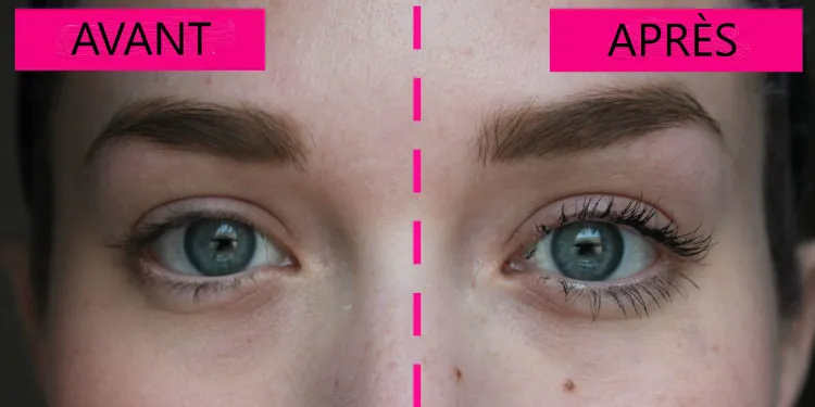 cómo agrandar los ojos rizar las pestañas antes después de los ojos abiertos consejos de maquillaje