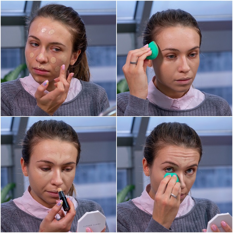 Base de maquillaje correctora de Ariana Grande