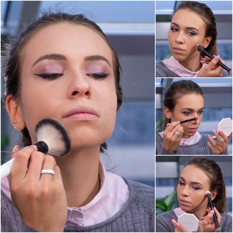 Maquillaje bronceador de Focus de Ariana Grande