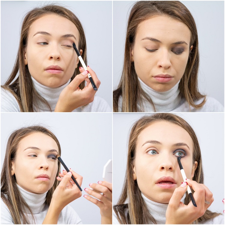 maquillaje carnaval mujer mimo instrucciones