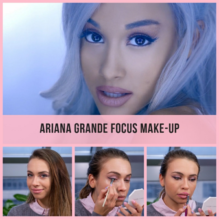 Tutorial de maquillaje detallado de Ariana Grande