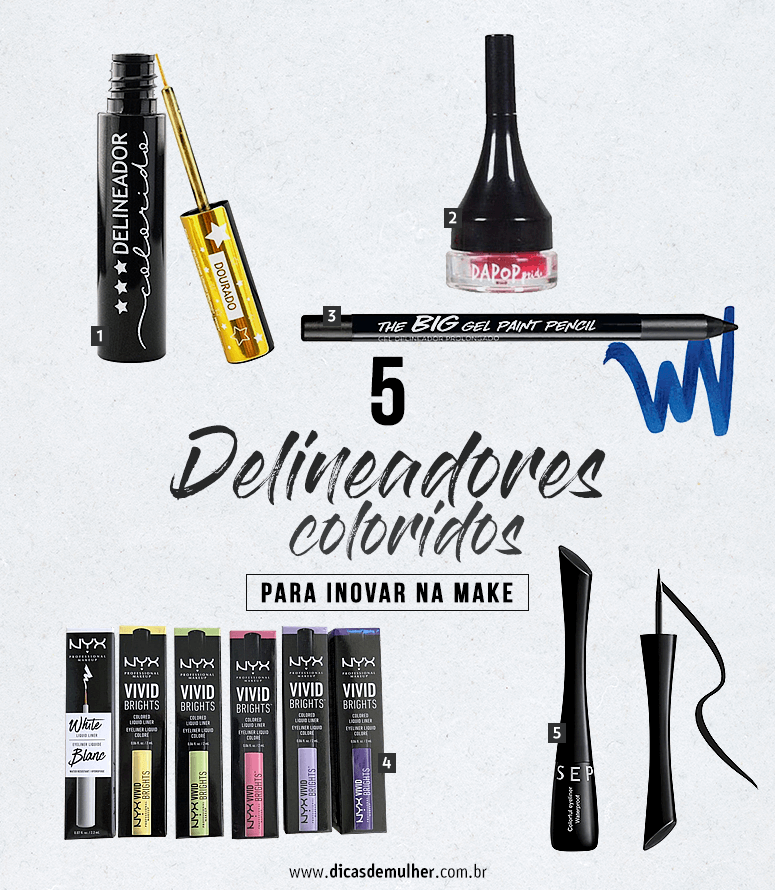 Eyeliner de otro color: 15 ideas para inspirar y copiar - tutoriales tecnicas y fotos para jugar con los colores